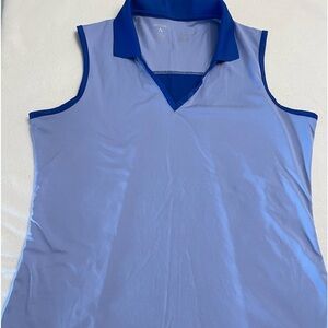 Two tone blue tank top. Perfect for golf. Like new